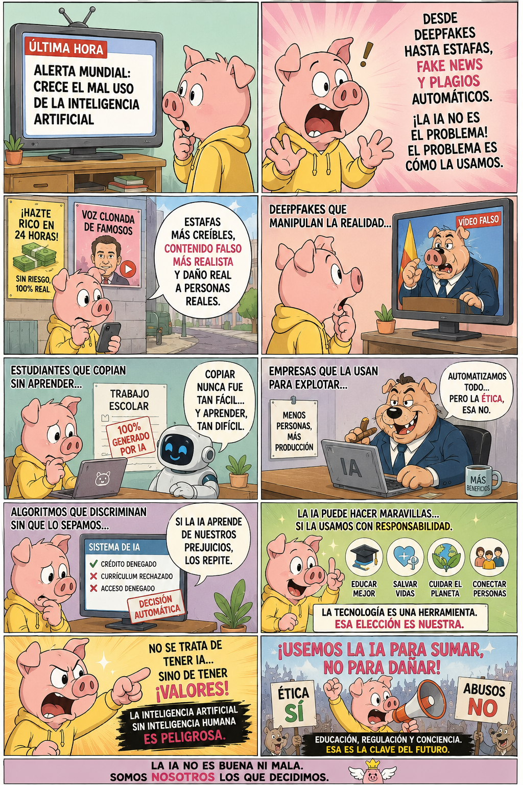 Crece el mal uso de la IA